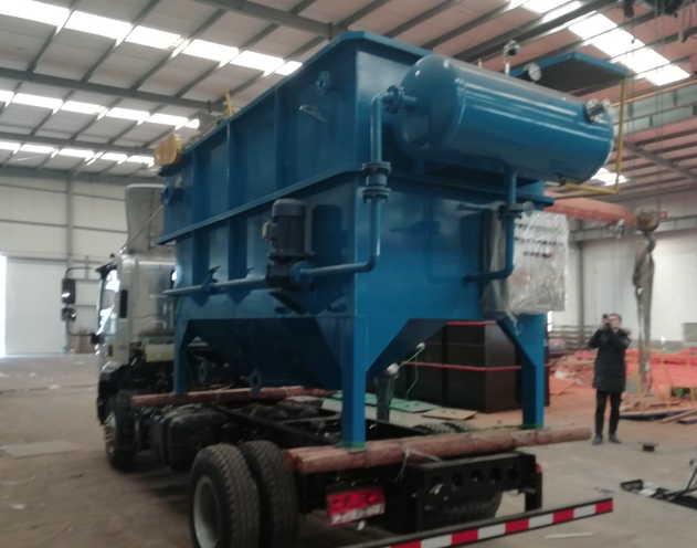 氣浮機(jī)成套設(shè)備廠家，山東氣浮機(jī)廠家樂(lè)中環(huán)保為您介紹氣浮機(jī)原理